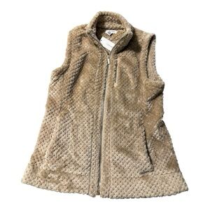 Calvin Klein Women's Beige Textured Vest